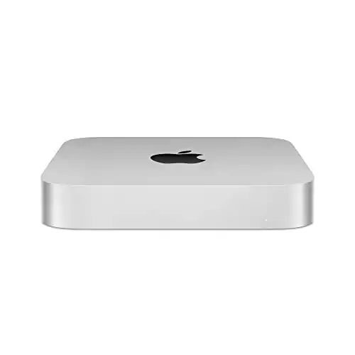 Apple 2023 Mac Mini Desktop Computer with Apple M2 chip with 8 core CPU and 10 core GPU, 8GB Unified Memory, 256GB SSD Storage, Gigabit Ethernet. Works with iPhone/iPad