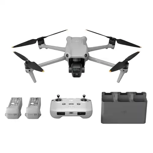 DJI Air 3 Fly More Combo with RC-N2 Remote Controller, Drone with Camera 4K, Dual Primary Cameras