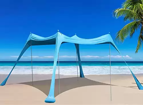 BOTINDO Family Beach Tent Canopy Sun Shade